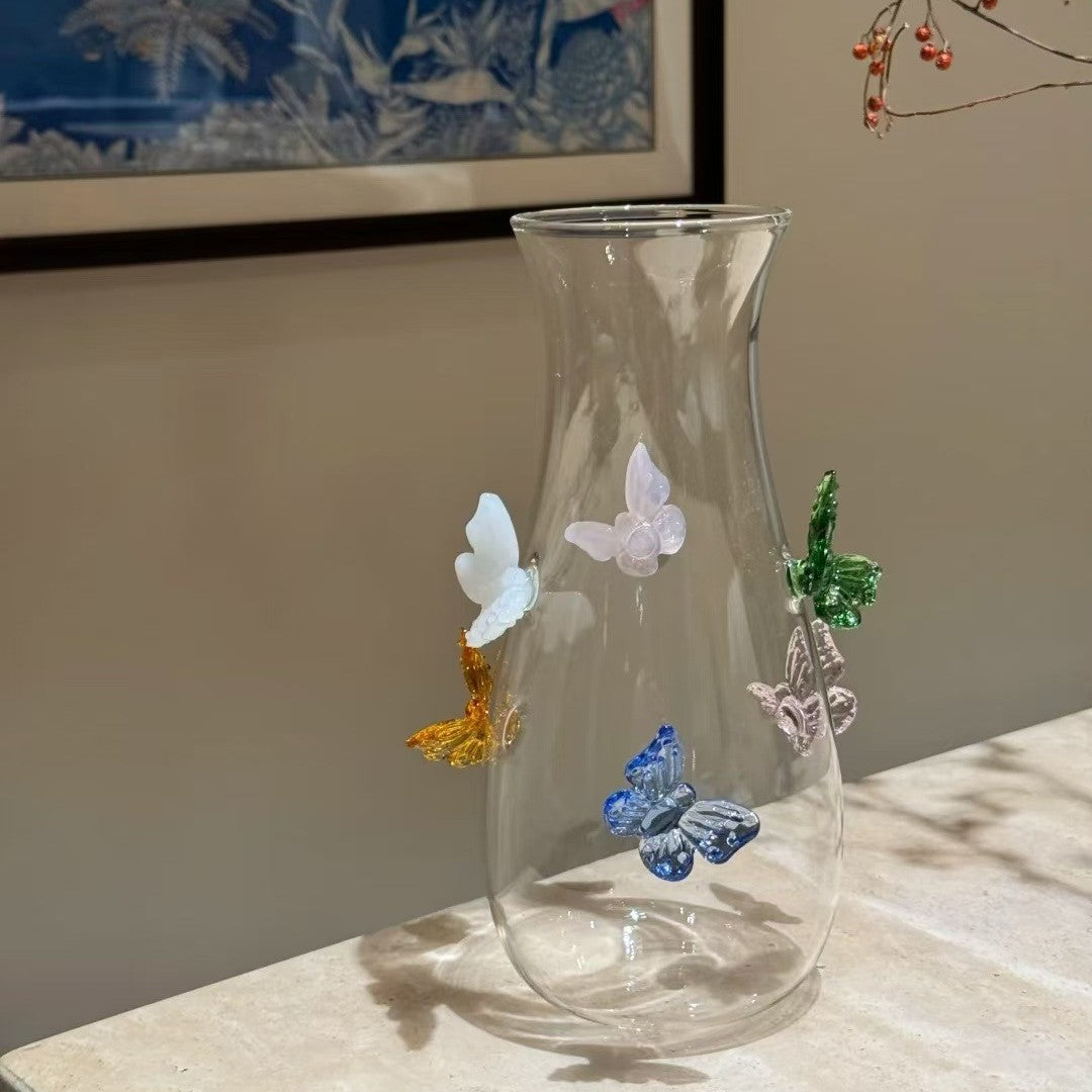 Design original hand-made butterfly vase cooling kettle